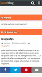 Mobile Screenshot of lisadul-orange.fr.over-blog.com
