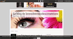 Desktop Screenshot of lerendezvousdescreatrices.over-blog.com