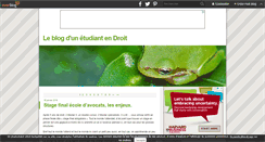 Desktop Screenshot of les-etudes-de-droit.over-blog.com
