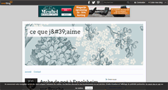 Desktop Screenshot of moicharly.over-blog.com
