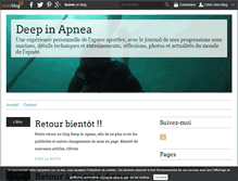 Tablet Screenshot of deepinapnea.over-blog.com