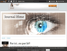 Tablet Screenshot of journal-infime.over-blog.com