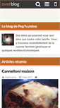 Mobile Screenshot of pegycuisine.over-blog.com