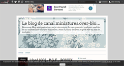 Desktop Screenshot of canal.miniatures.over-blog.com