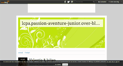 Desktop Screenshot of lcpa.passion-aventure-junior.over-blog.com
