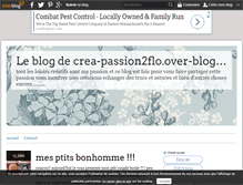 Tablet Screenshot of crea-passion2flo.over-blog.com