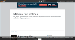 Desktop Screenshot of millouetundelices.over-blog.com