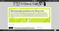 Desktop Screenshot of blogdefibromialgiapuebla.over-blog.com