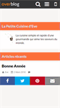 Mobile Screenshot of lapetitecuisinedeve.over-blog.com