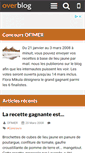 Mobile Screenshot of concours-ofimer.over-blog.com