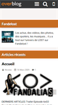Mobile Screenshot of fandelost.over-blog.com
