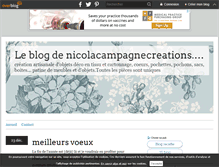 Tablet Screenshot of nicolacampagnecreations.over-blog.com