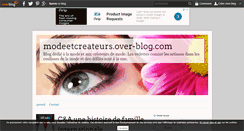 Desktop Screenshot of contenusweb.over-blog.com