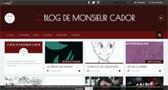 Desktop Screenshot of monsieurcador.over-blog.com