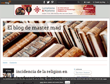 Tablet Screenshot of mastermad.over-blog.es