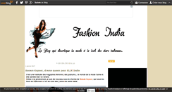 Desktop Screenshot of fashion-india.over-blog.com
