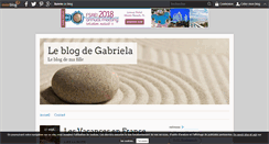 Desktop Screenshot of gabriela.over-blog.fr