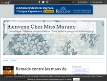 Tablet Screenshot of miss.murano.over-blog.com