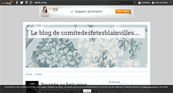 Desktop Screenshot of comitedesfetesblainvillesurleau.over-blog.com