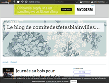 Tablet Screenshot of comitedesfetesblainvillesurleau.over-blog.com