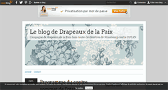 Desktop Screenshot of drapeaux.paix.over-blog.com