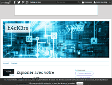 Tablet Screenshot of h4ck3rs.over-blog.com