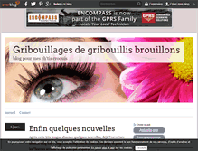 Tablet Screenshot of gribouillages.over-blog.com