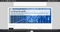 Desktop Screenshot of giefr.over-blog.com