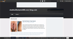 Desktop Screenshot of obatkutilkelamin888.over-blog.com