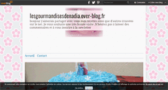 Desktop Screenshot of lacuisinedenadia.over-blog.fr