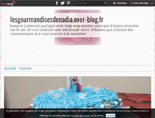 Tablet Screenshot of lacuisinedenadia.over-blog.fr