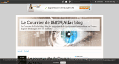 Desktop Screenshot of lecourrierdelatlas.over-blog.com