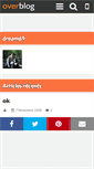 Mobile Screenshot of dream69.over-blog.com