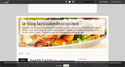 Desktop Screenshot of lacuisinedescopines.over-blog.com