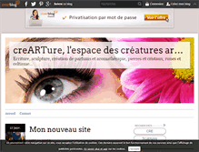 Tablet Screenshot of cre-art-ure.over-blog.com