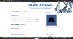 Desktop Screenshot of createur-emotions.over-blog.com