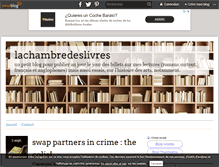 Tablet Screenshot of lachambredeslivres.over-blog.com