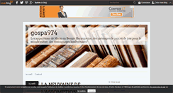 Desktop Screenshot of gospa-974.over-blog.com