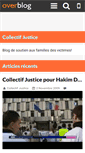 Mobile Screenshot of collectif.justice.over-blog.com