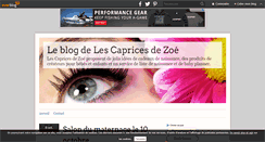 Desktop Screenshot of lescapricesdezoe.over-blog.com