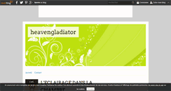 Desktop Screenshot of heavengladiator.over-blog.com