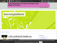 Tablet Screenshot of heavengladiator.over-blog.com