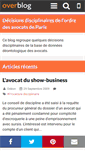 Mobile Screenshot of deontologie-avocat.over-blog.fr