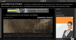 Desktop Screenshot of narcissesteiner.over-blog.com