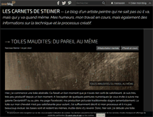 Tablet Screenshot of narcissesteiner.over-blog.com