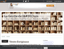 Tablet Screenshot of lagrottedelours.over-blog.com