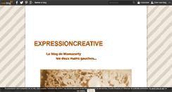 Desktop Screenshot of expressioncreative.over-blog.com