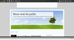 Desktop Screenshot of beauventdepaille.over-blog.com