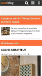 Mobile Screenshot of mfcreations-tiffany.over-blog.com