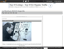 Tablet Screenshot of la-brochure.over-blog.com